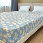 Čaršav Ranforce 220x240cm bez lastiša dezen Oblak