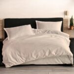 Set od satena-Posteljina 200x220cm Ekru