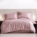 Set od satena-Posteljina 200x220cm Pudra