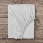 Čaršav Flanel 140x200cm+25cm Svetlo siva boja