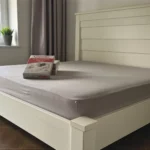 Čaršav Pamuk - Lastiš 200x200/25cm Grey color