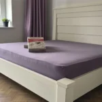 Čaršav Pamuk - Lastiš 200x200/25cm Purple color